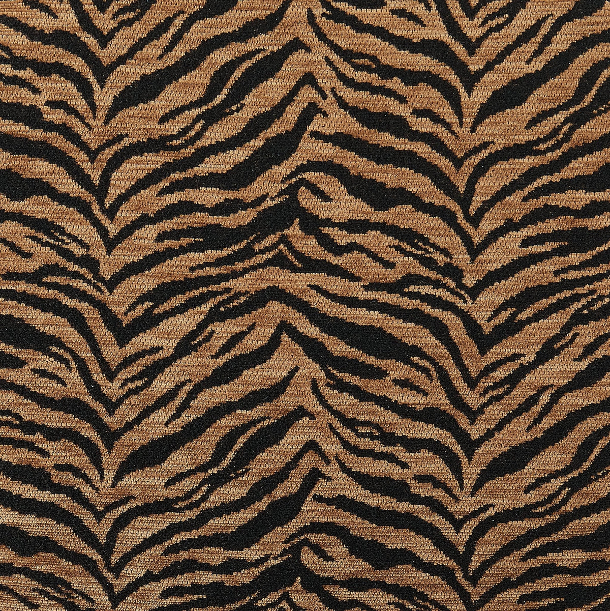 Mia Set of 2 Dining Chairs - Brown Animal Stripe  - DUSK