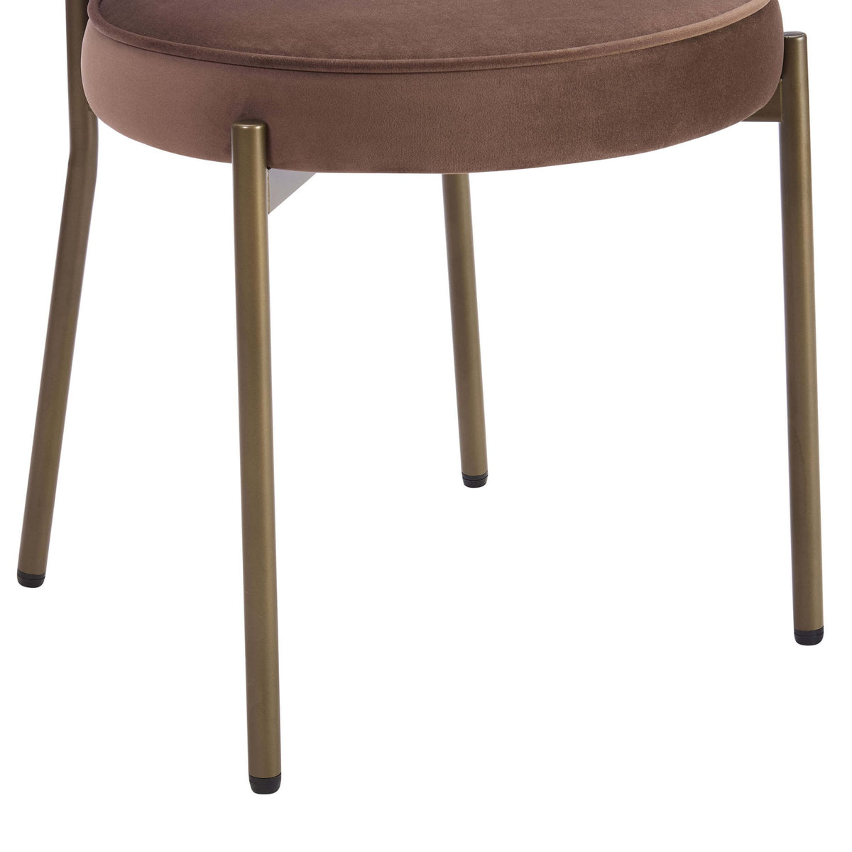 Mia Set of 2 Dining Chairs - Cappuccino - DUSK