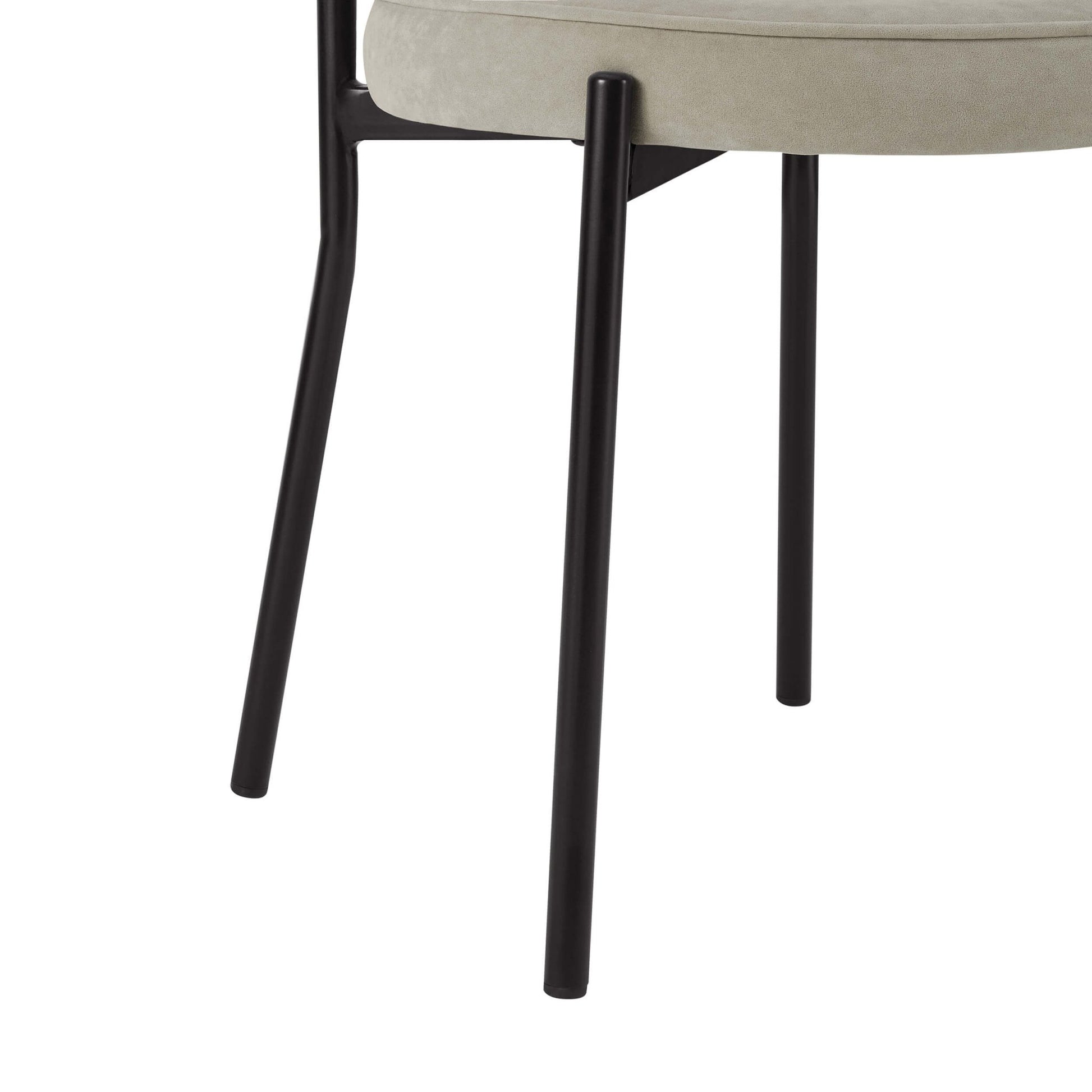 Mia Set of 2 Dining Chairs - Stone - DUSK