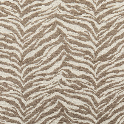 Mia Set of 2 Dining Chairs - Taupe Animal Stripe - DUSK