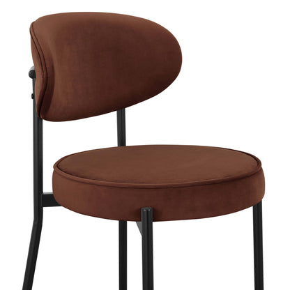 Mia Set of 2 Dining Chairs - Terracotta - DUSK