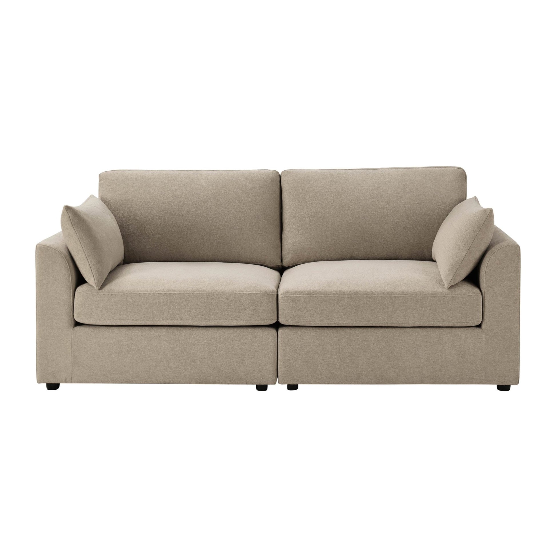 Miami 2 Seater Sofa - Chenille Oatmeal - DUSK