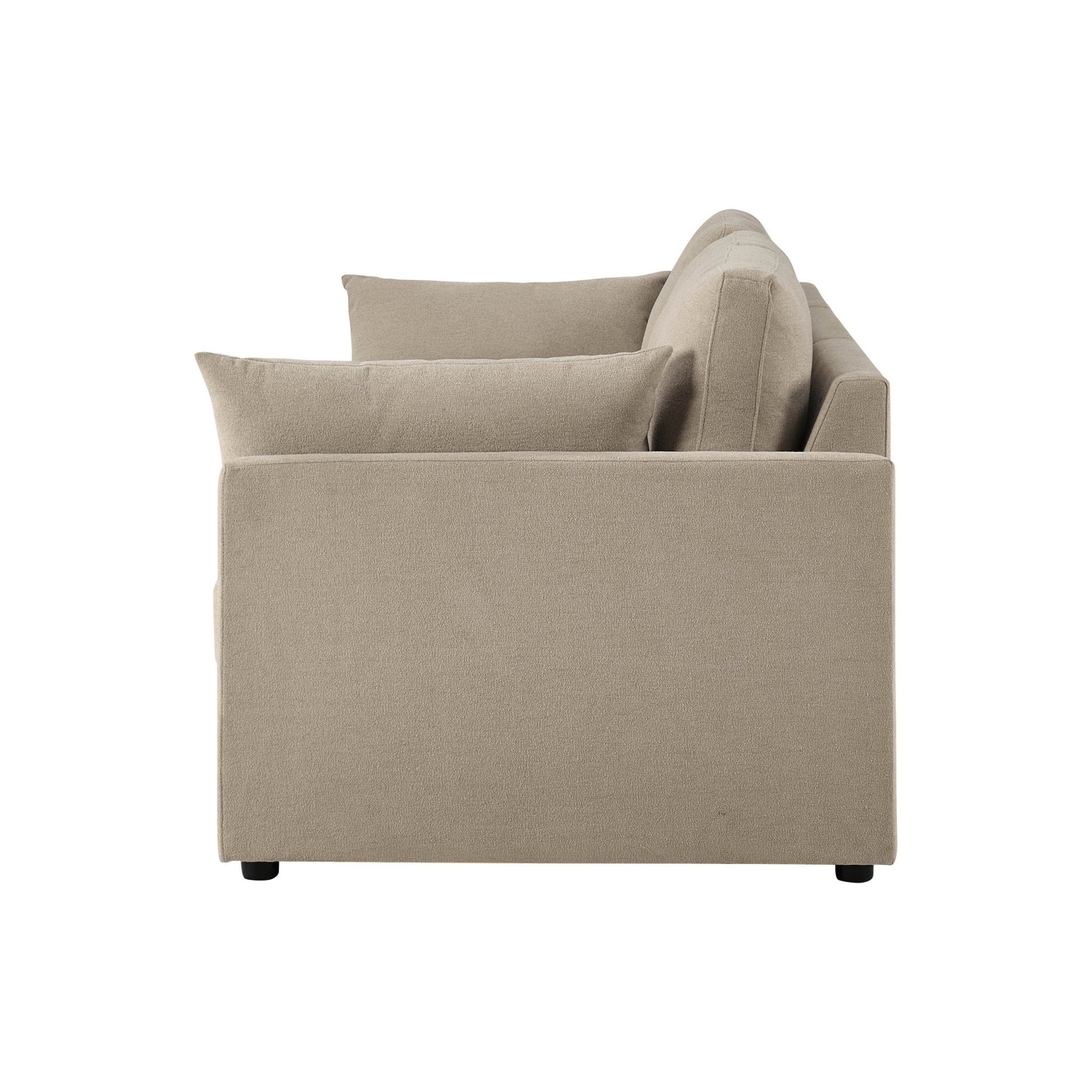 Miami 3 Seater Sofa - Chenille Oatmeal - DUSK