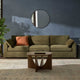 Miami 3 Seater Sofa - Chenille Olive - DUSK