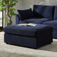 Miami Pouffe - Chenille Navy - DUSK