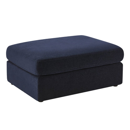 Miami Pouffe - Chenille Navy - DUSK
