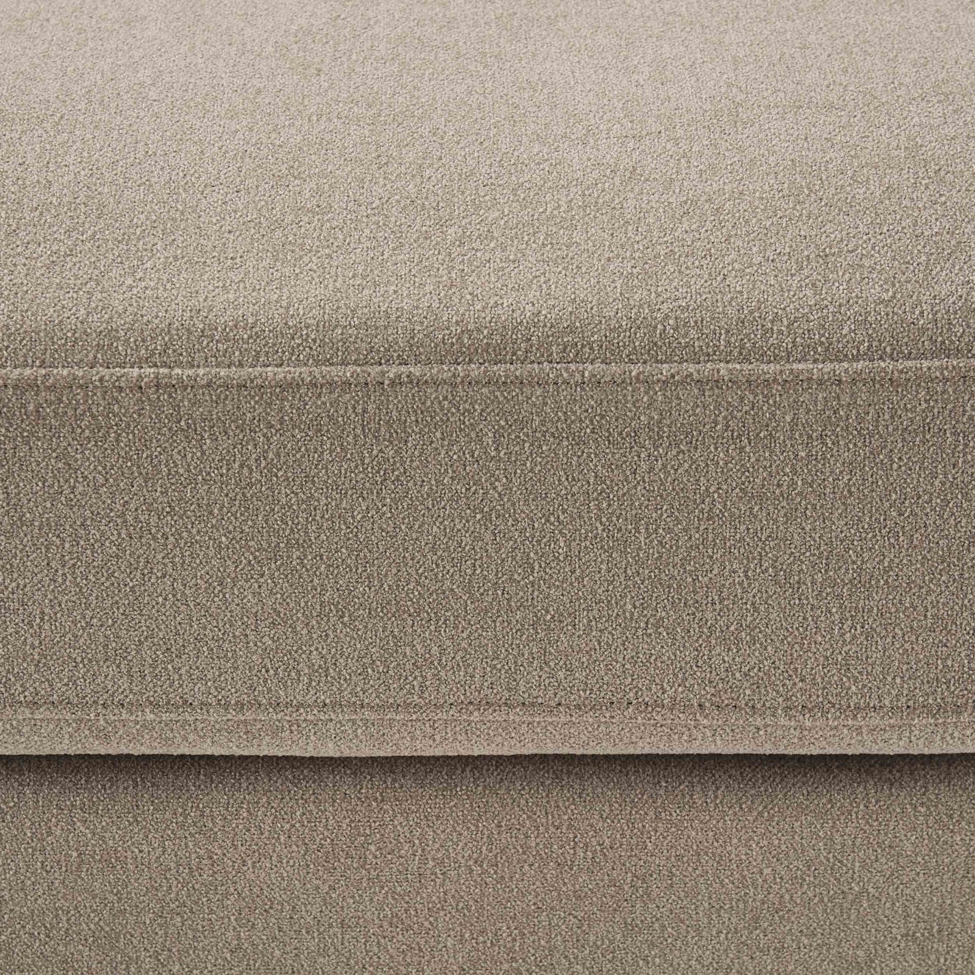 Miami Pouffe - Chenille Oatmeal - DUSK