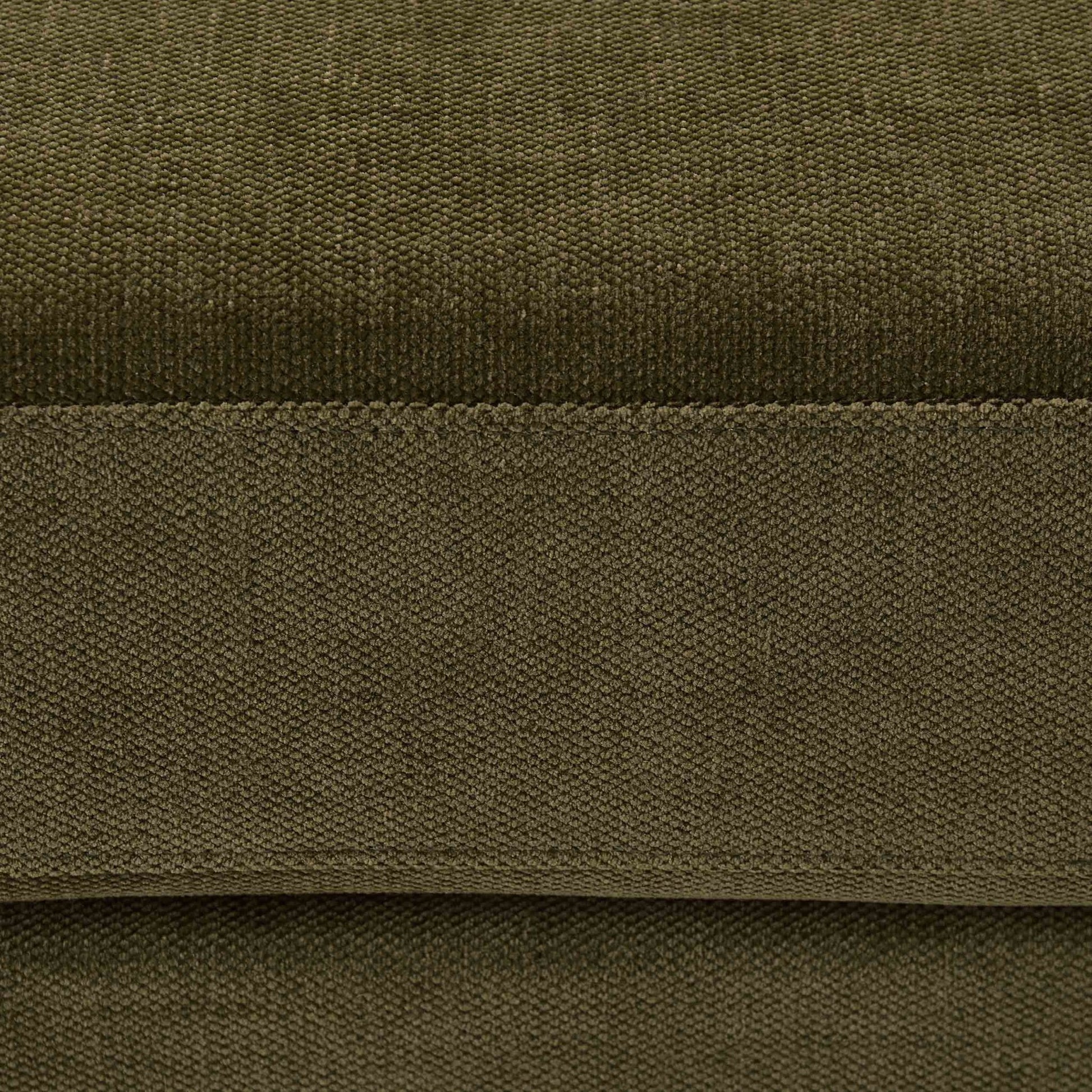 Miami Pouffe - Chenille Olive - DUSK