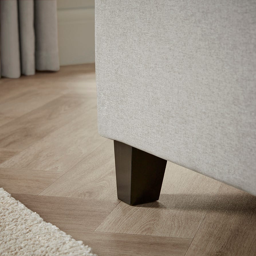 Middleton Button Back Storage Ottoman - Natural - DUSK