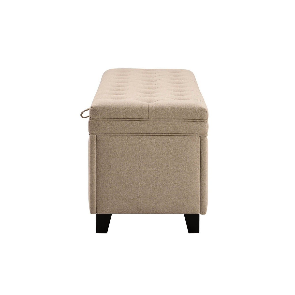 Middleton Button Back Storage Ottoman - Oatmeal - DUSK