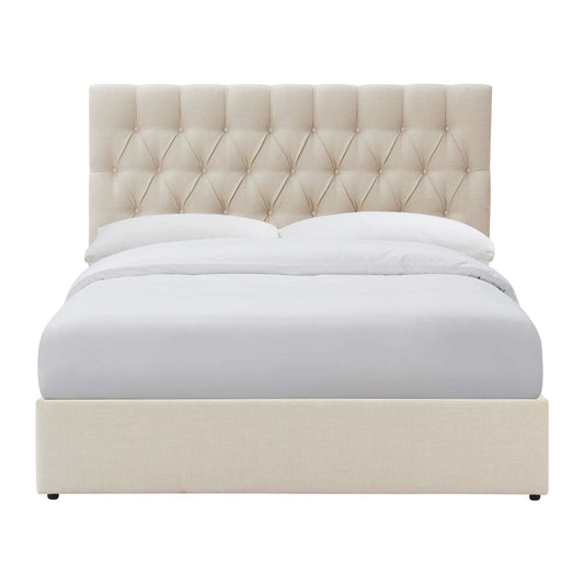 Middleton Ottoman Storage Bed - Beige - DUSK