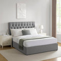 Middleton Ottoman Storage Bed - Dark Grey - DUSK