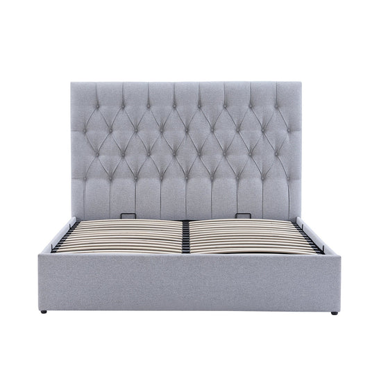 Middleton Ottoman Storage Bed - Grey - DUSK