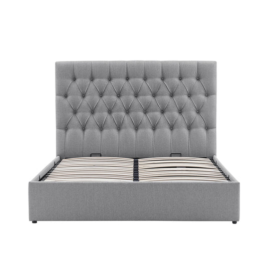 Middleton Ottoman Storage Bed - Mid Grey - DUSK