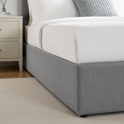 Middleton Ottoman Storage Bed - Mid Grey - DUSK