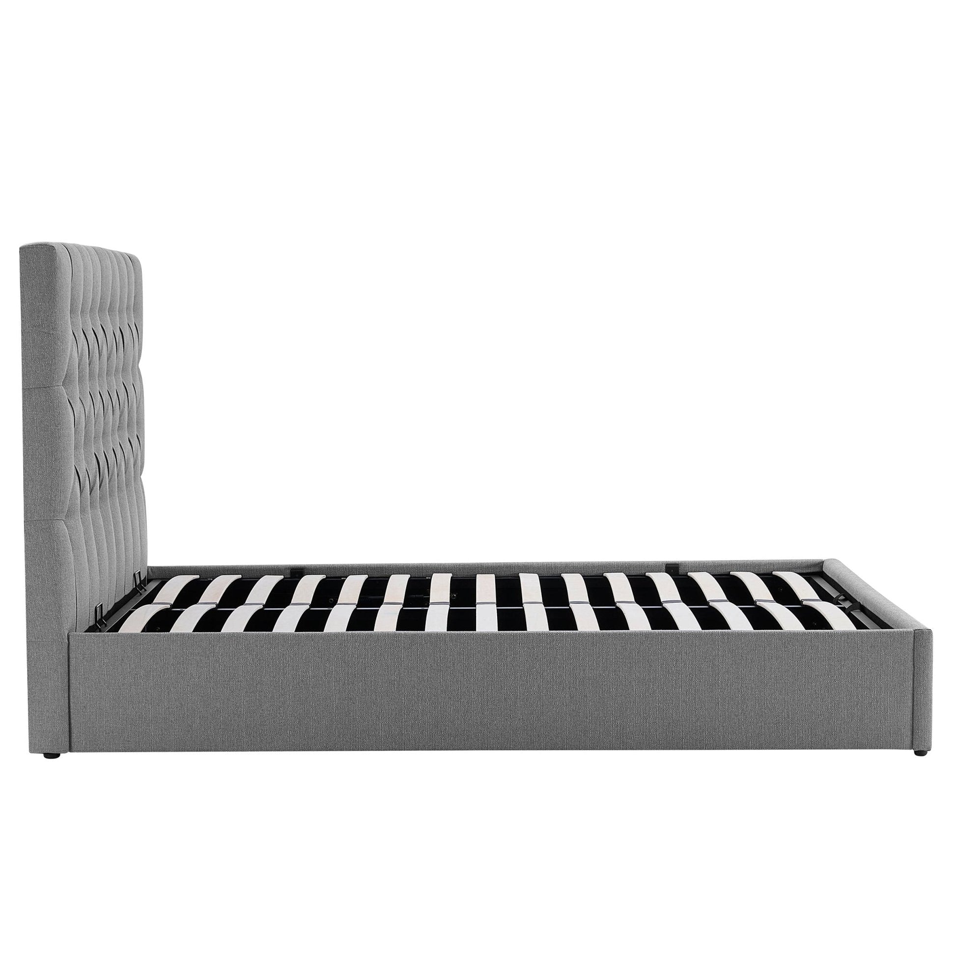 Middleton Ottoman Storage Bed - Mid Grey - DUSK