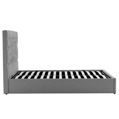 Middleton Ottoman Storage Bed - Mid Grey - DUSK