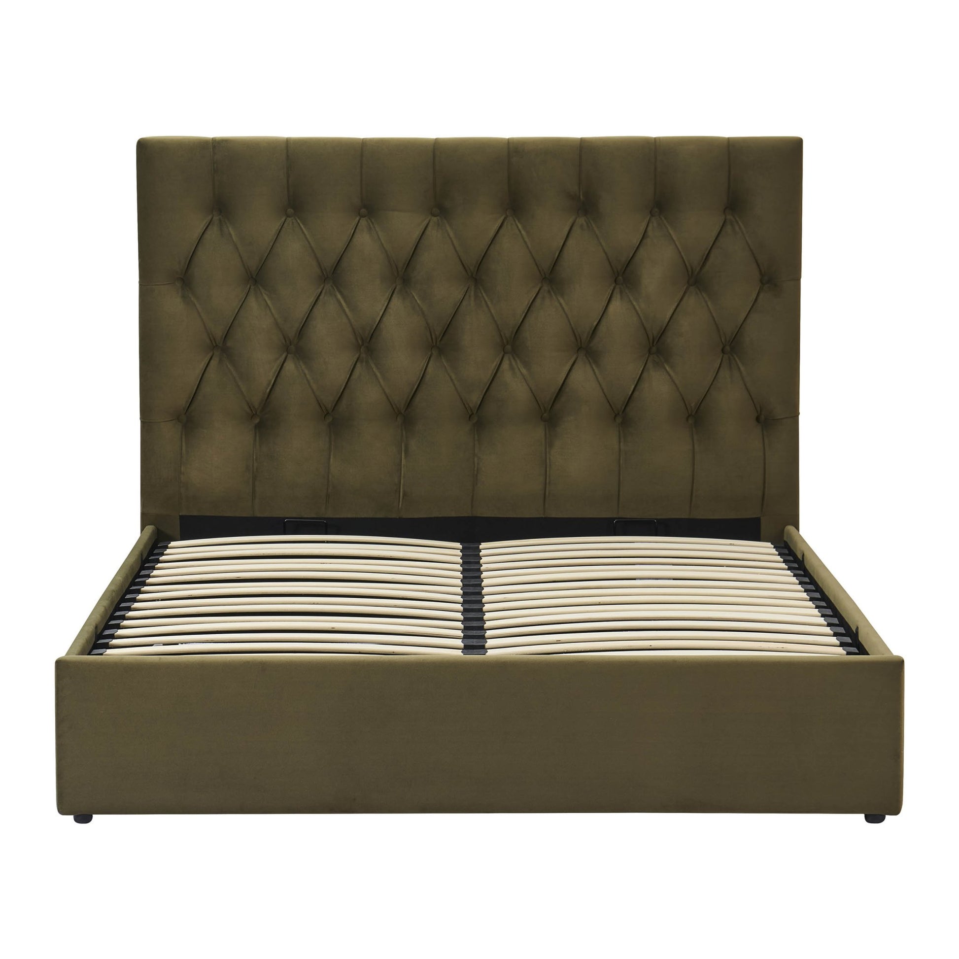 Middleton Ottoman Storage Bed - Muted Moss - DUSK
