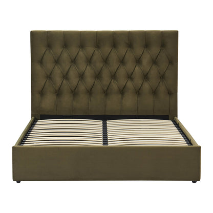 Middleton Ottoman Storage Bed - Muted Moss - DUSK