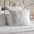 Milan Textured Matte Velvet Cushion Cover - Silver - DUSK