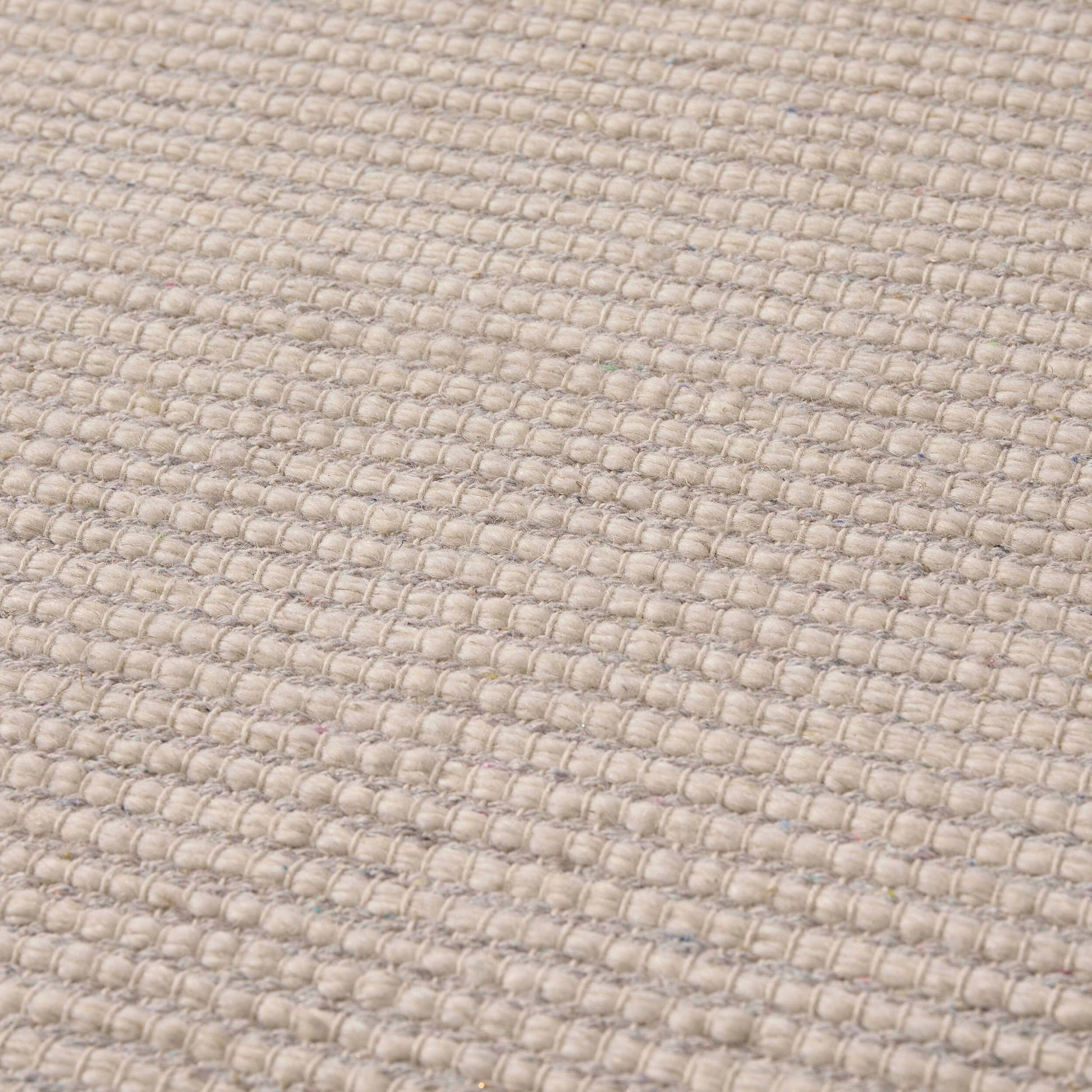 Milo Handwoven Stripe Rug - Light Grey - DUSK