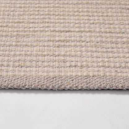 Milo Handwoven Stripe Rug - Light Grey - DUSK