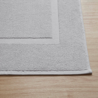 Milos Plain Picture Frame Bath Mat - Dove Grey - DUSK