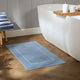 Milos Plain Picture Frame Bath Mat - French Blue - DUSK