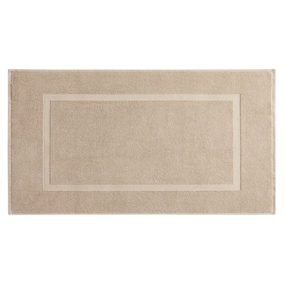 Milos Plain Picture Frame Bath Mat - Natural - DUSK