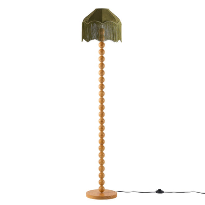 Mix and Match Bobbin Floor Lamp - Light Wood - DUSK