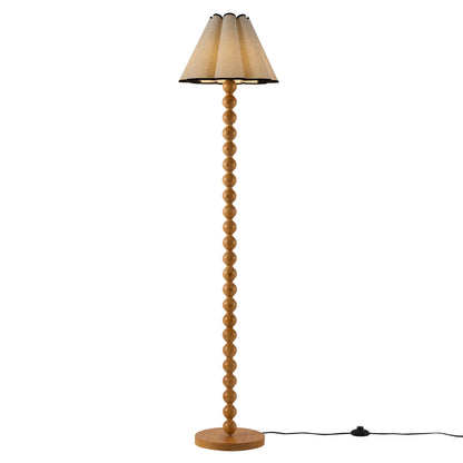 Mix and Match Bobbin Floor Lamp - Light Wood - DUSK