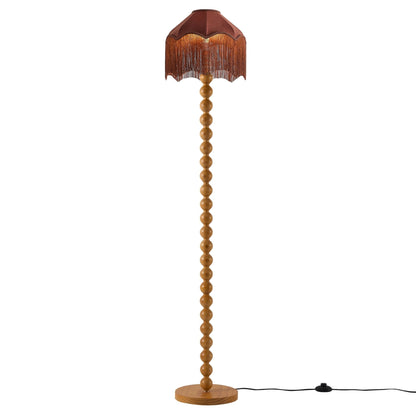 Mix and Match Bobbin Floor Lamp - Light Wood - DUSK
