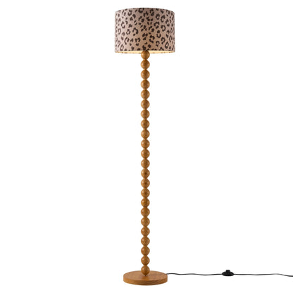 Mix and Match Bobbin Floor Lamp - Light Wood - DUSK
