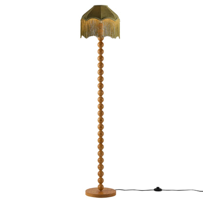 Mix and Match Bobbin Floor Lamp - Light Wood - DUSK