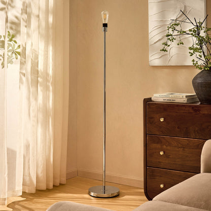Mix and Match Floor Lamp Base - Chrome - DUSK