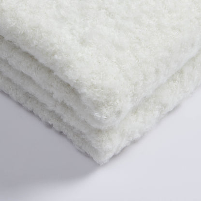 Mohair Style Sofa Throw - Natural - DUSK
