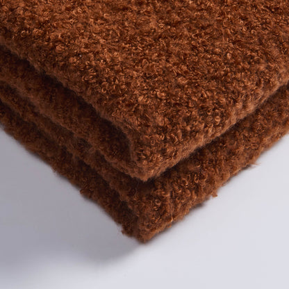 Mohair Style Throw - Burnt Orange - DUSK
