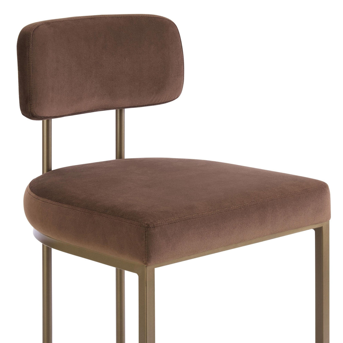 Mollie Set of 2 Barstools - Cappuccino - DUSK