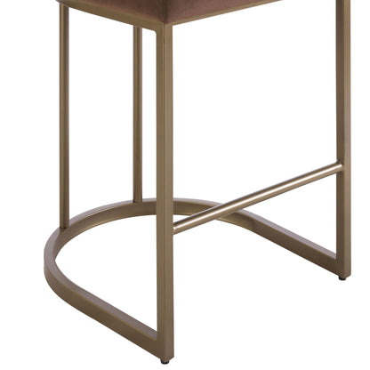 Mollie Set of 2 Barstools - Cappuccino - DUSK