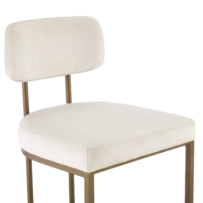 Mollie Set of 2 Dining Chairs - Ecru - DUSK