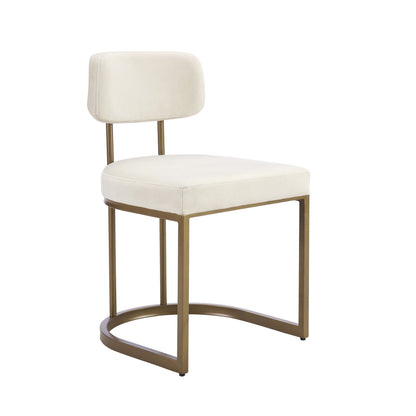 Mollie Set of 2 Dining Chairs - Ecru - DUSK