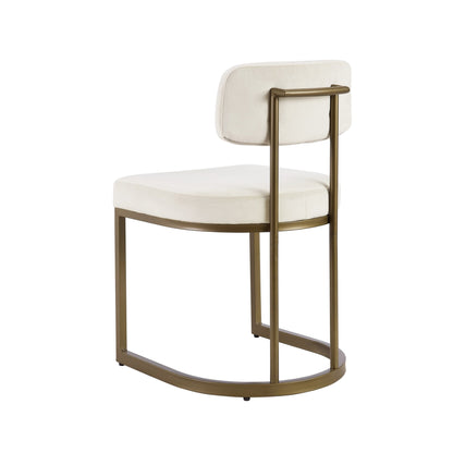 Mollie Set of 2 Dining Chairs - Ecru - DUSK
