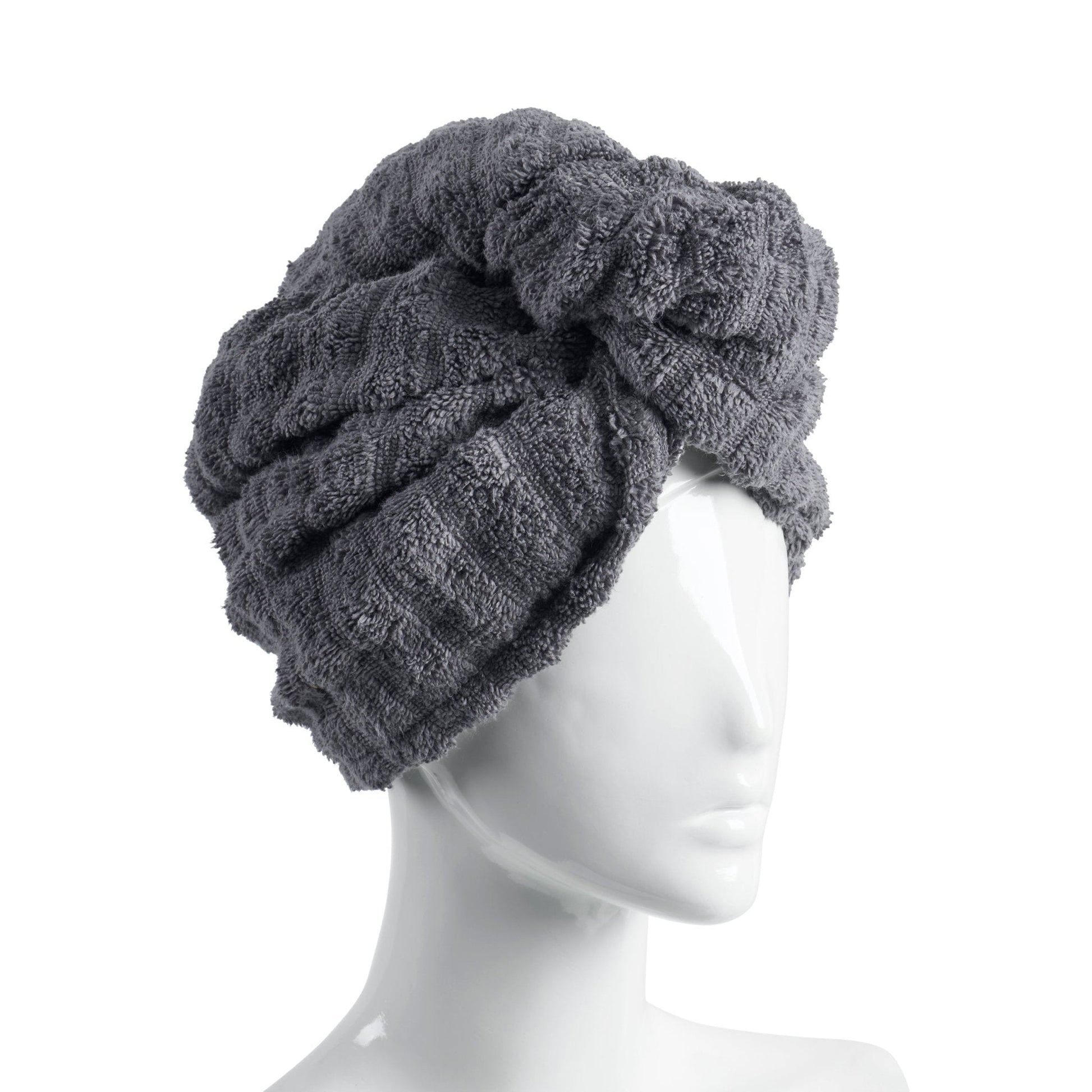 Monaco Hair Wrap (Pack of Two) - Charcoal - DUSK