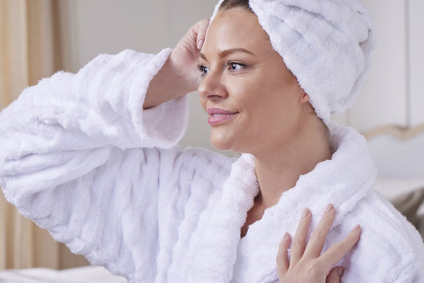 Monaco Hair Wrap (Pack of Two) - White - DUSK