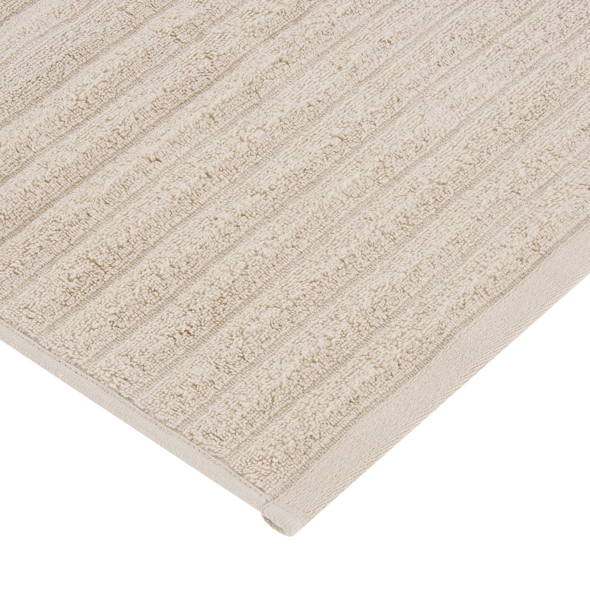 Monaco Plush Ribbed Cotton Towel Collection - Mushroom - DUSK