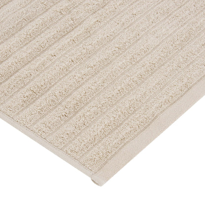Monaco Plush Ribbed Cotton Towel Collection - Mushroom - DUSK