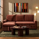 Monroe Sofa Bed - Chenille Dark Rust - DUSK