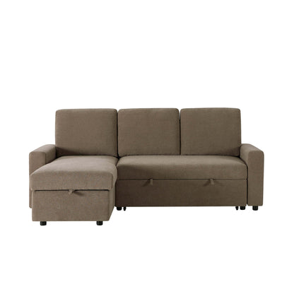 Monroe Sofa Bed - Chenille mushroom - DUSK