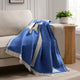 Motif Abstract Sofa Throw - Electric Blue - DUSK