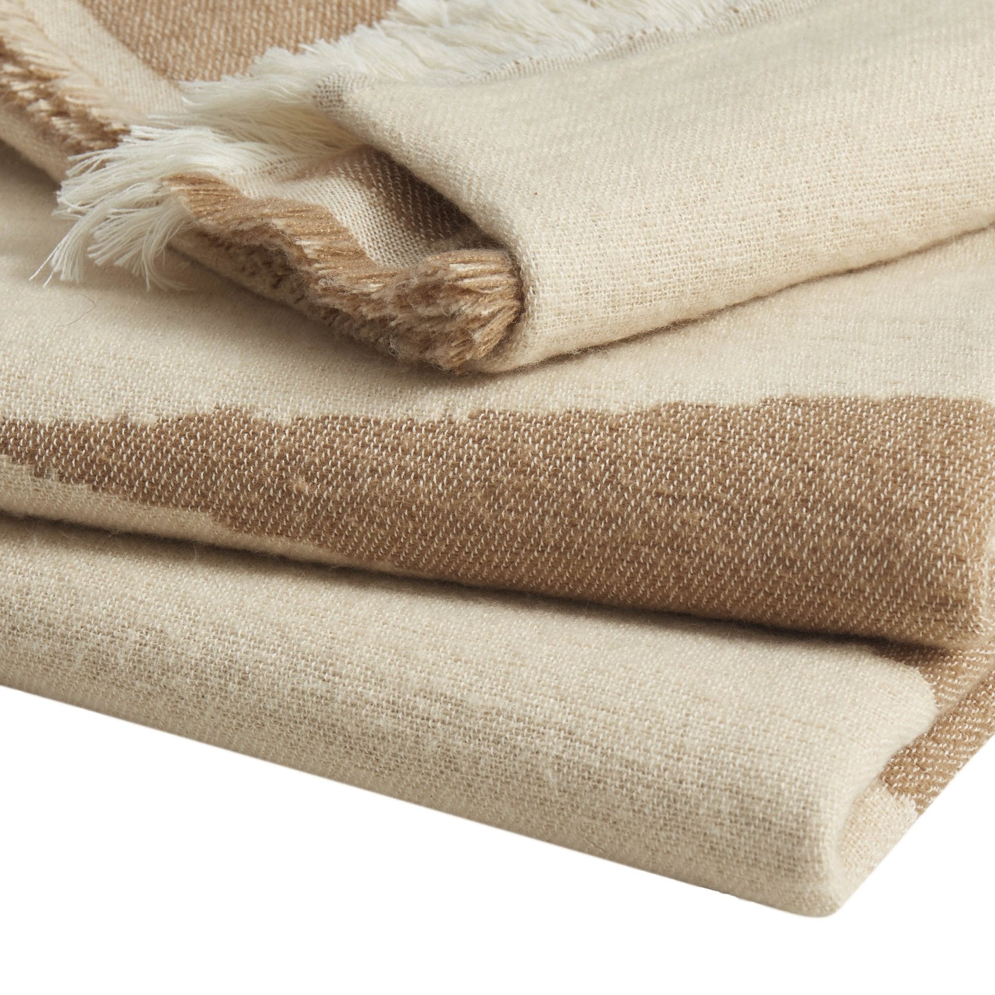 Motif Abstract Sofa Throw - Taupe - DUSK